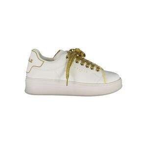 Gaelle Paris Bianco Polyurethane Women Women's Sneaker